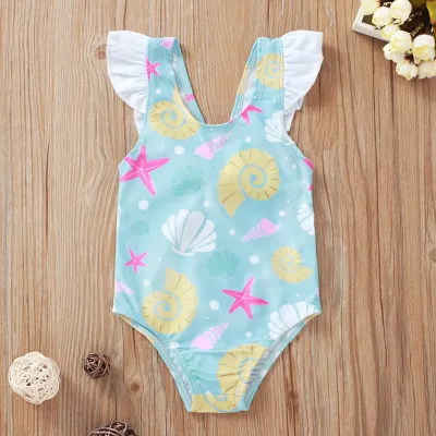 Toddler Kids Baby Girls Flower Bikini Swimwear Swimsuit Bathing Suit Beachwear