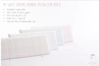 Iflin Baby - My Sweet Dreams Bamboo Pillow (for Baby)