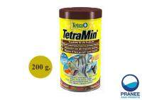 Tetra Min - อาหารชนิดแผ่น สูตรผสม BioActive สำหรับปลาเขตร้อนทุกชนิด 200 g./1000 ml.