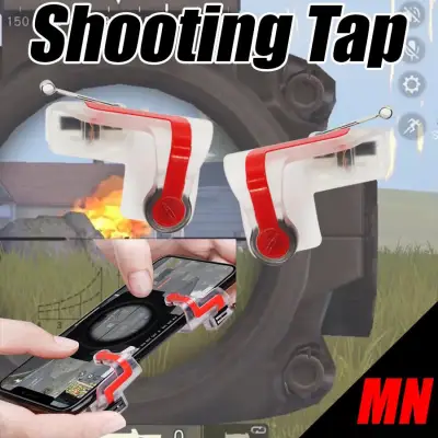 ถุงมือ SHOOTING TAP จอยยิง ปุ่มช่วยยิง เกมส์มือถือ (Rules of Survival ,PUBG) รุ่น MN