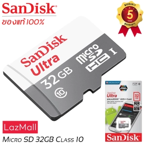 สินค้า SanDisk MicroSD Ultra Class 10 80MB/SD 32GB By.SHOP-Vstarcam