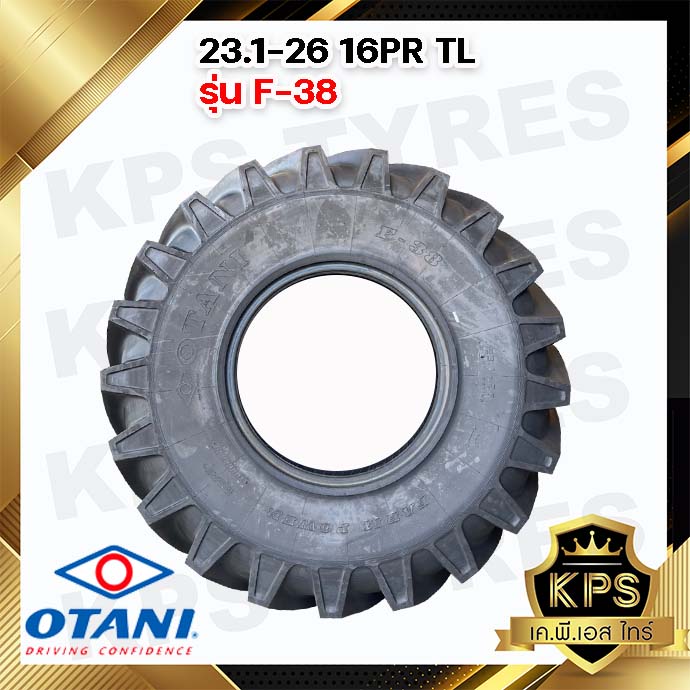ยางรถไถ 23.1-26 16PR ยี่ห้อ OTANI รุ่น F-38 TL