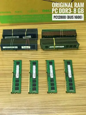 Ram pc DDR3 - 8 gb (PC12800) Bus 1600 สำหรับใส่เครื่องพีซี