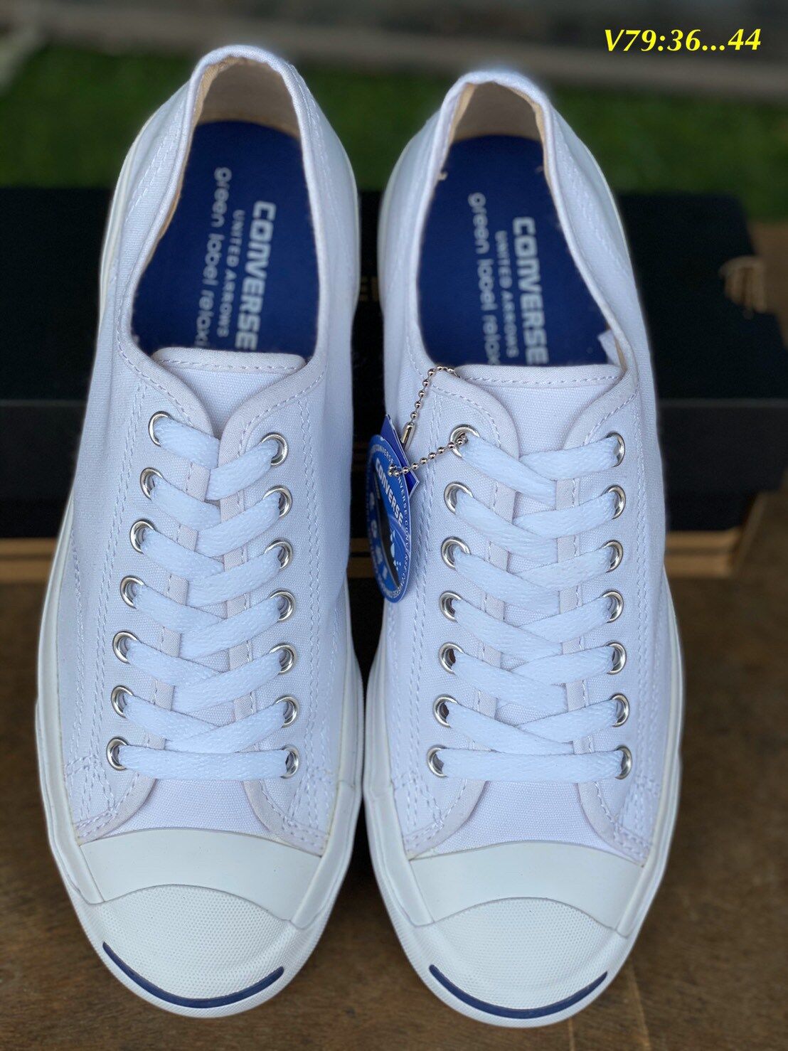[MShose] รองเท้าConverse Jack Purcell Tumbled Leather OX รองเท้าผ้าใบ รองเท้าลำลอง รองเท้าแฟชั่น สินค้าพร้อมกล่อง