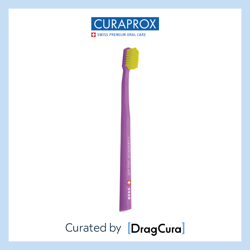 แปรงสีฟันทั่วไป Curaprox CS 5460 ด้ามสีม่วงอ่อน