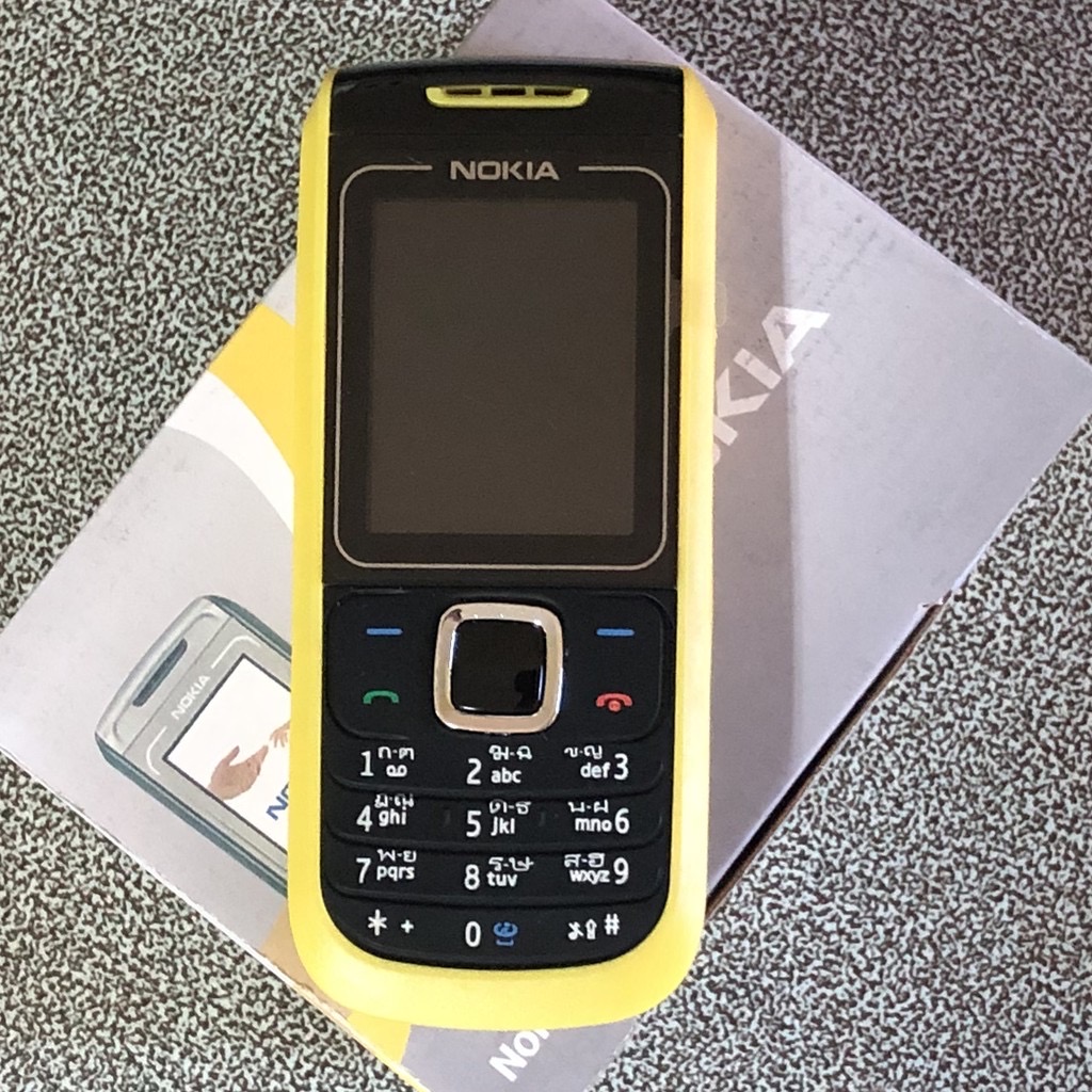 หน้าจอสี Nokia 1682C ใหม่โทรศัพท์มือถือ ราคาถูก. เหมาะสำหรับผู้สูงอายุและนักเรียนต้องใช้ซิมการ์ด 4G ราคา 289 บาท*ส่งฟรี