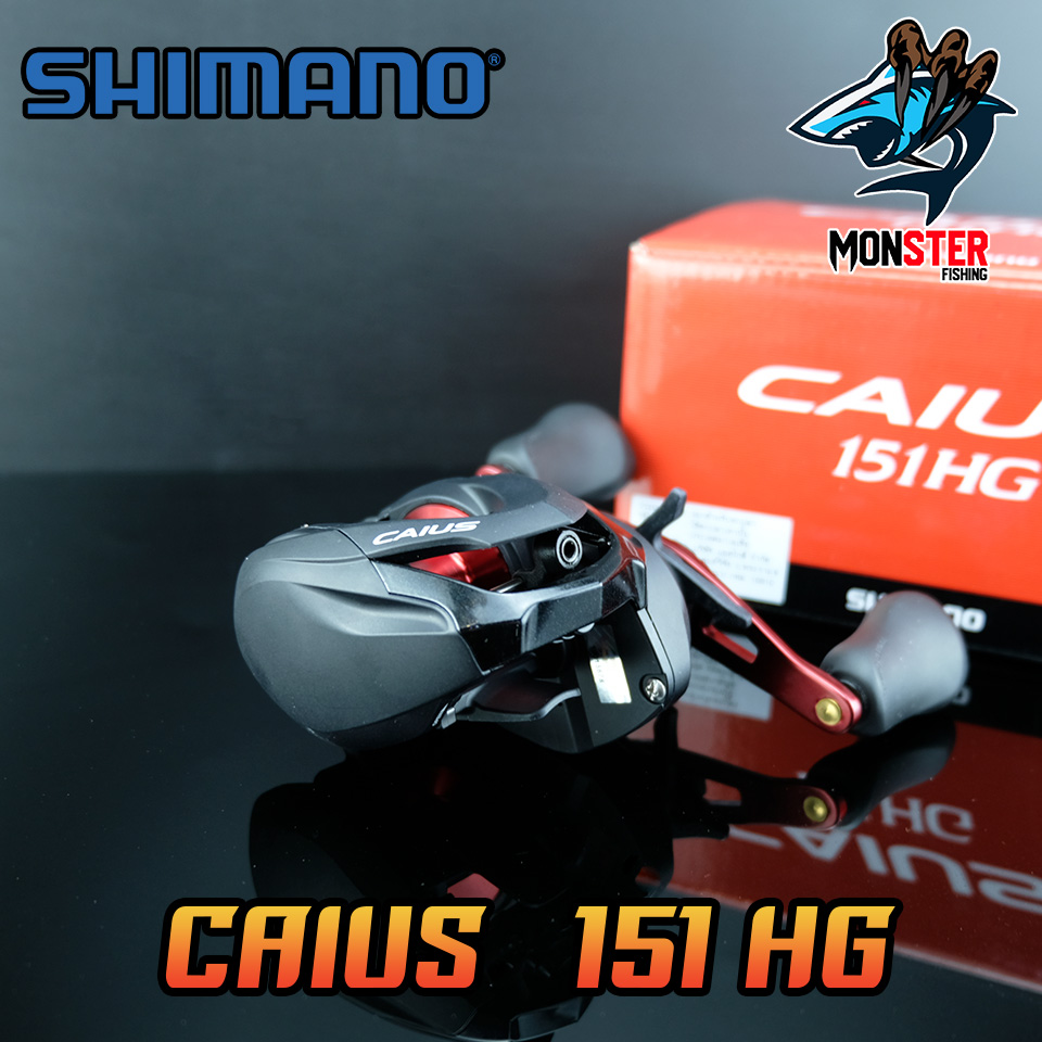 รอกตกปลา รอกหยดน้ำชิมาโน่ SHIMANO CAIUS 150/151 HG NEW 2020 หมุนขวา/หมุนซ้าย (รอบ 7.2:1)