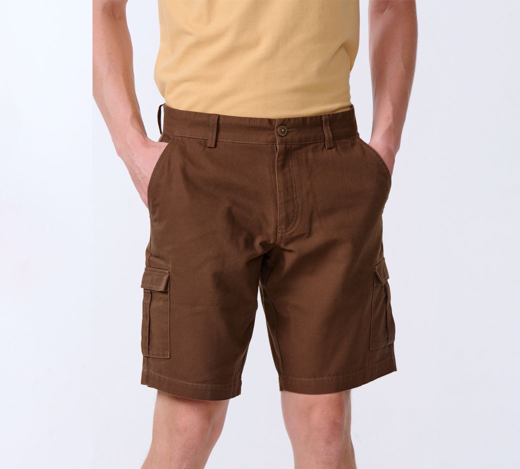 Khaki Bros - Loose Fit Shorts - กางเกงขาสั้น ทรง Loose Fit - KM24T001 ราคา 645 บาท*ส่งฟรี