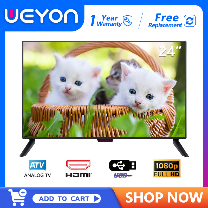 Weyon 24 Inch Led Tv Fhd Analog Tv 1920*1080 (Hot Sales) ราคา 1,650 บาท*ส่งฟรี