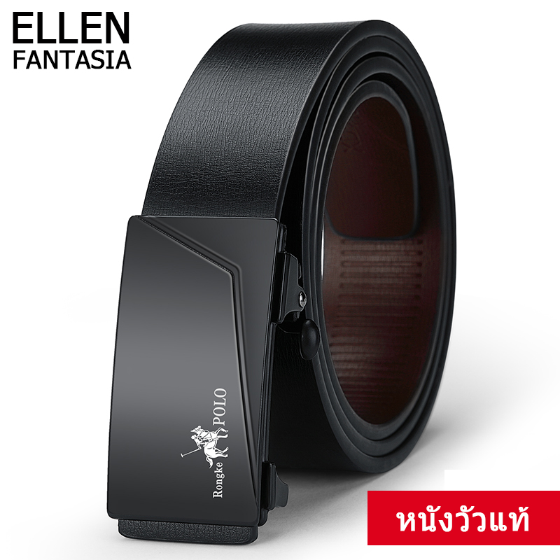 ELLEN Fantasia เข็มขัดแฟชั่น หัวเข็มขัดอัตโนมัติ เข็มขัดผู้ชายอ้วน เข็มขัดผู้ชายหนังแท้ เข็มขัดผู้ชาย เข็มขัดผู้ชายแฟชั่น เข็มขัดหนังวัวแท