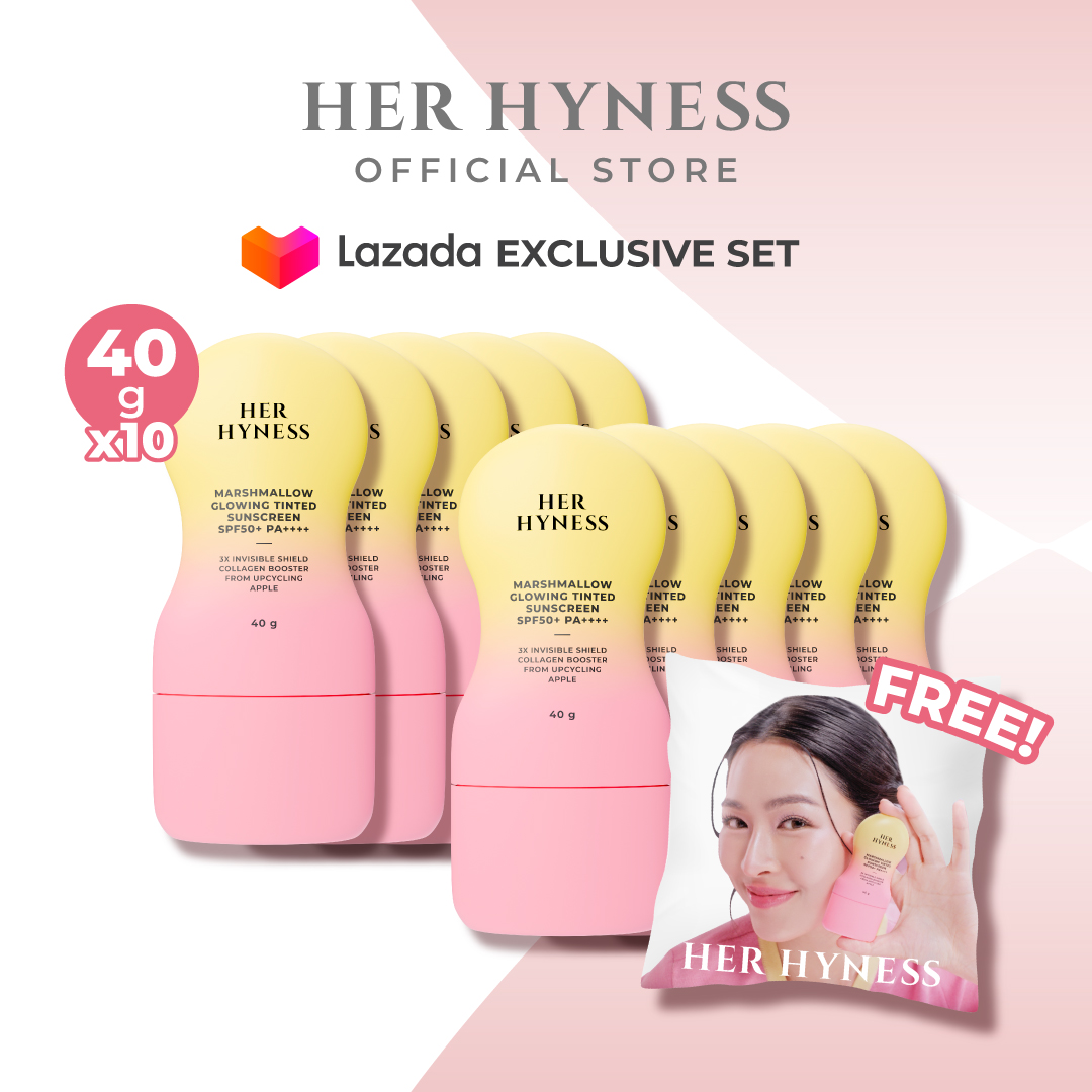 Exclusive Lazada Ling Ling Pillow Sunscreen Set, Special Only for Lazada. ราคา 5,000 บาท*ส่งฟรี