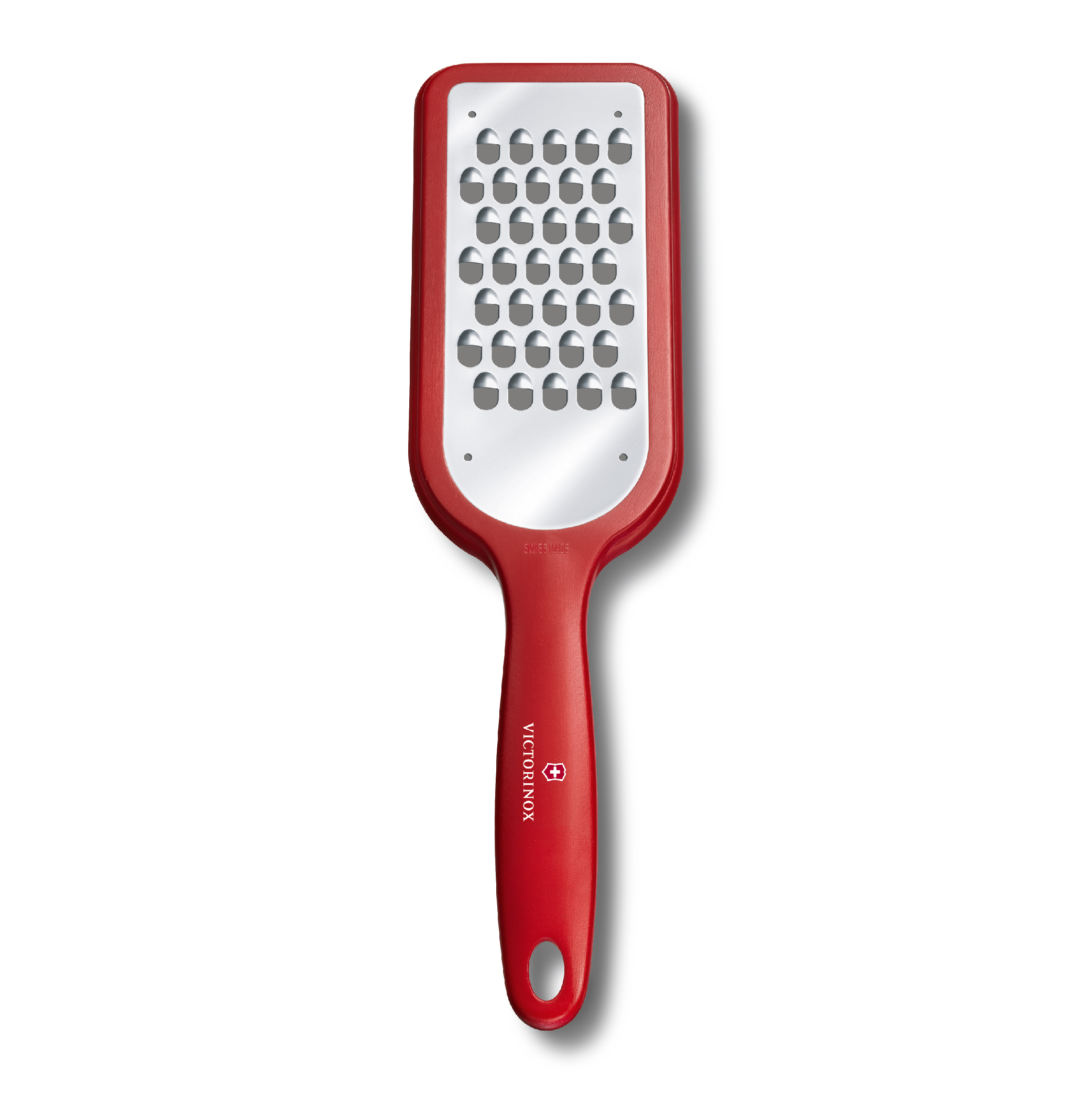 Victorinox มีดปอก มีดปอกเปลือก มีดปอกผลไม้ / มีดทำครัว มีดครัว Kitchen Knives - Grater, Stainless, Red (7.6081.1) ราคา 790 บาท*ส่งฟรี