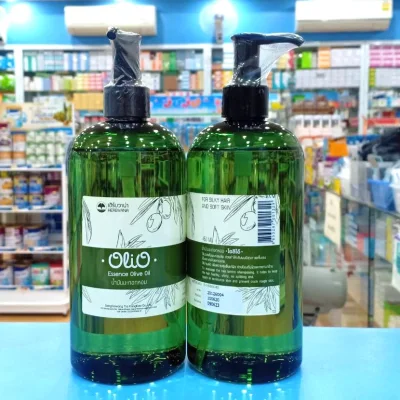 Olio Essence Olive Oil 450 ml น้ำมันมะกอกหอม 450มล