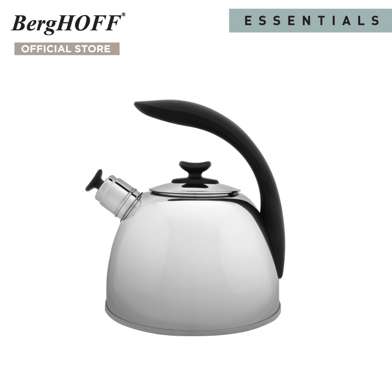 BergHOFF กาต้มน้ำสแตนเลสสตีลรุ่น Essential ทนทาน 2.5 ลิตร สีเงิน 1104175 ราคา 3,032 บาท*ส่งฟรี