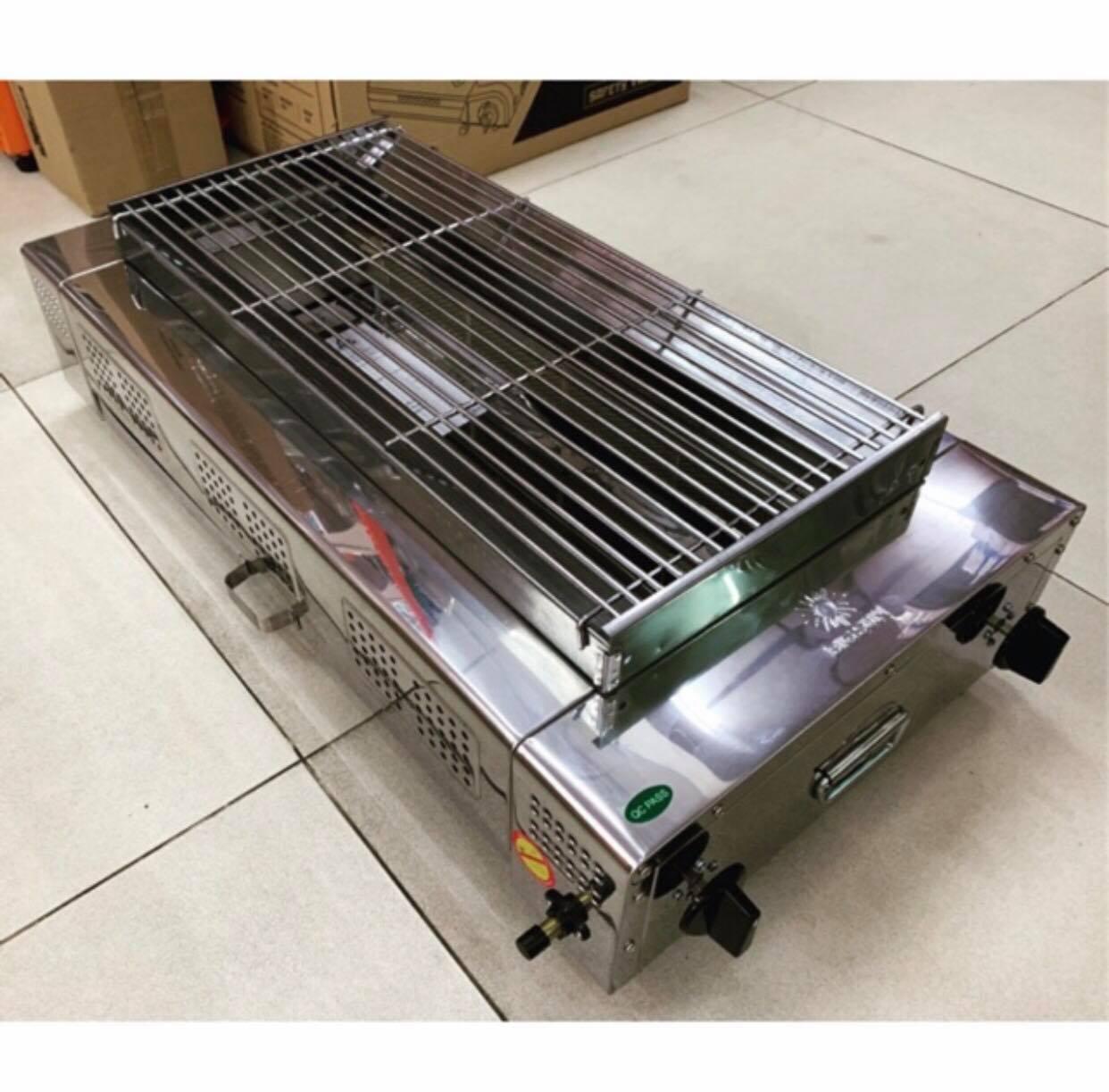 BIGSUN เตาย่าง ใช้แก๊ส ไร้ควัน สแตนเลส BBQ-936 ขนาดตะแกรง 30X64 ซม ราคา 3,590 บาท*ส่งฟรี