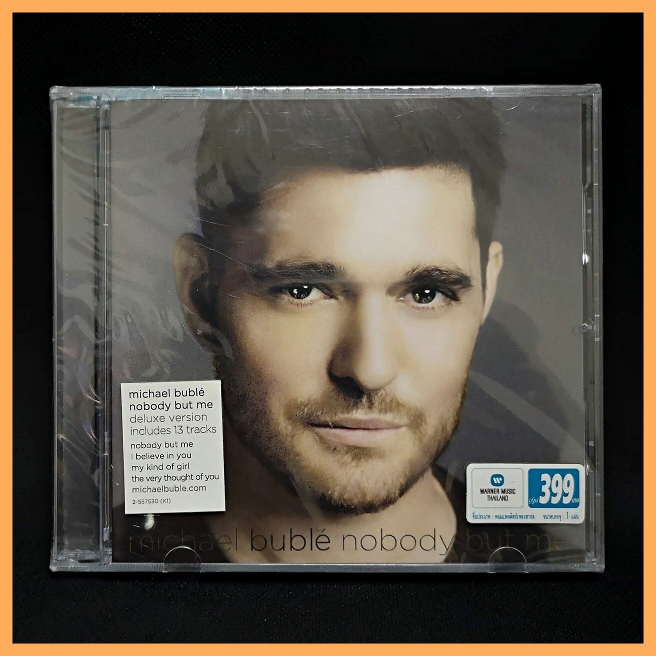 CD เพลง Michael Buble - Nobody But Me (Deluxe Edition) (แผ่นใหม่ มือหนึ่ง)