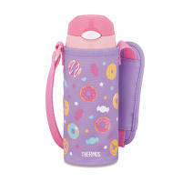 Thermos® FHL-403F Straw Bottle (กระติกน้ำพร้อมหลอดและซอง) (400ml) เก็บความเย็น กระติกสูญญากาศ