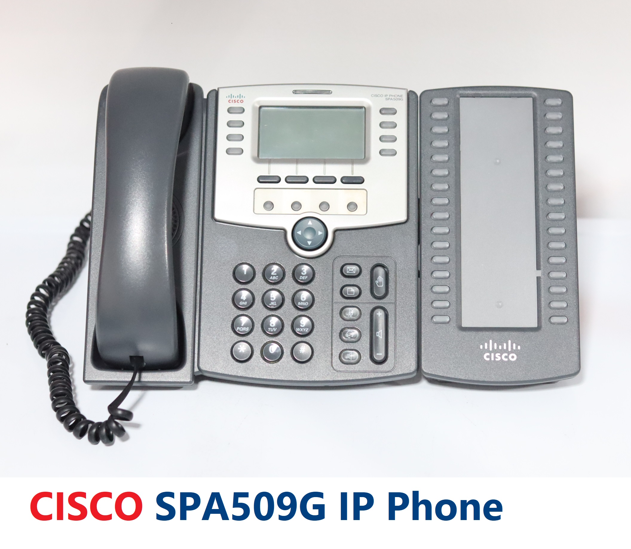 CISCO SPA509G 12 lines IP Phone โทรศัพท์(IP-Phone) พร้อมอแดปเตอร์ ราคา 990 บาท*ส่งฟรี