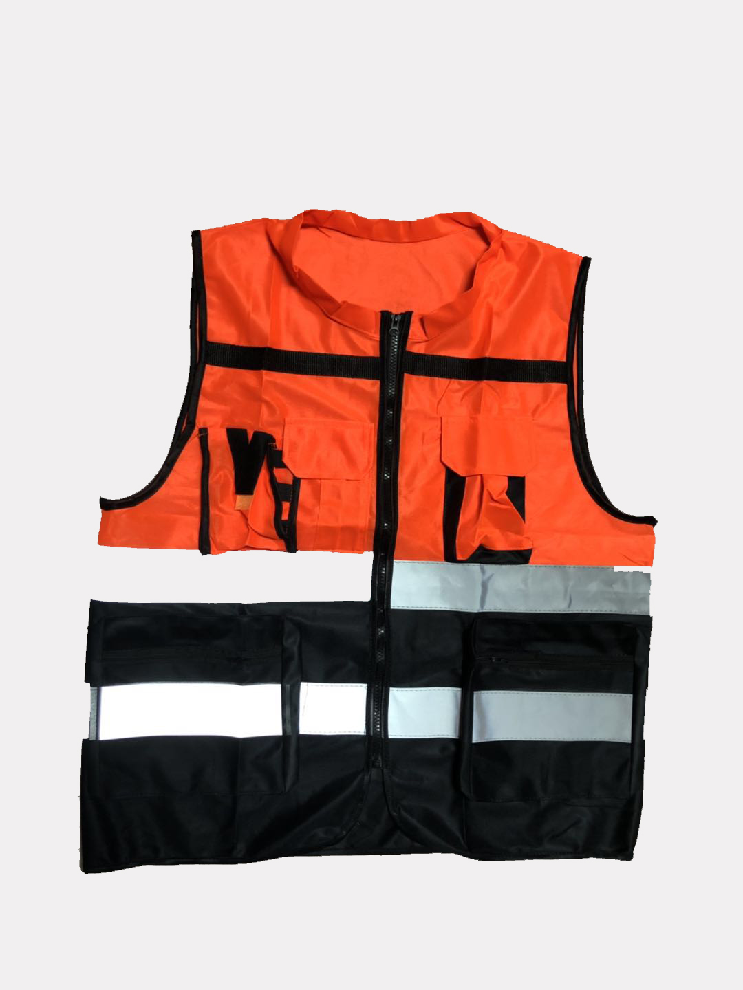 X-Box เสื้อกั๊กสะท้อนแสง Multi - Pocket เสื้อแจ็คเก็ตการจราจรความปลอดภัยเสื้อขี่มอเตอร์ไซค์ Reflective Vest  Safety Vest