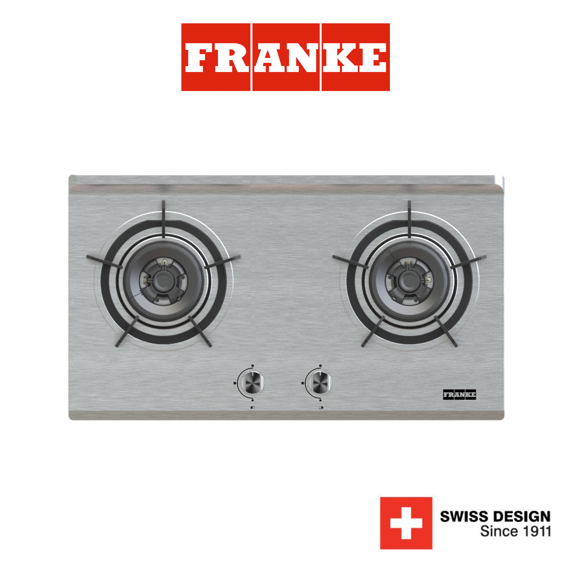 FRANKE เตาแก๊สแบบฝัง 2 หัว รุ่น FHS 7212 ราคา 6,990 บาท*ส่งฟรี