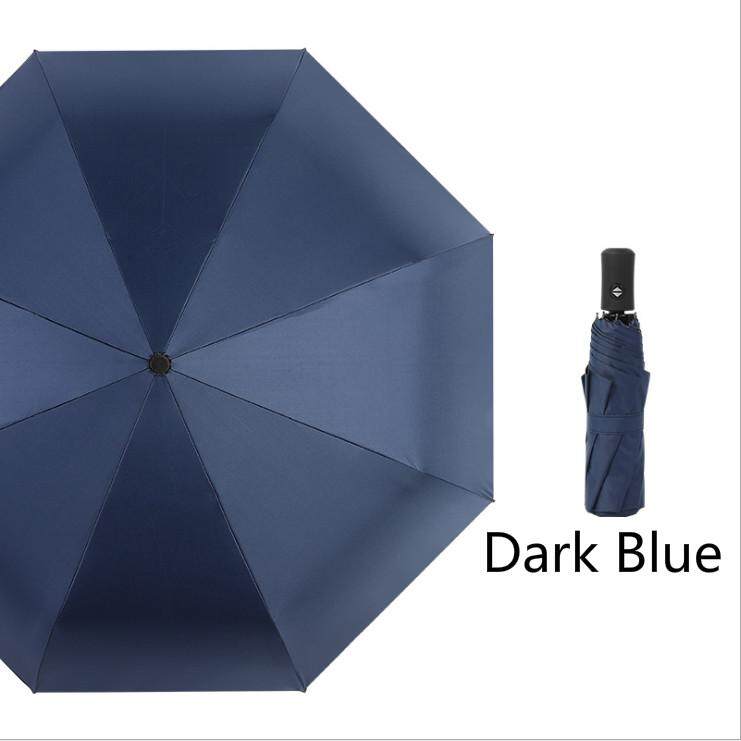 ร่มกันแดด ร่มกันแสง ร่มอัตโนมัติ ร่มเปิด/ปิด Auto extra จั๊มโบ้ umbrella เคลือบสีดำทึบหนาพิเศษ กันแสงกัน UV 100%