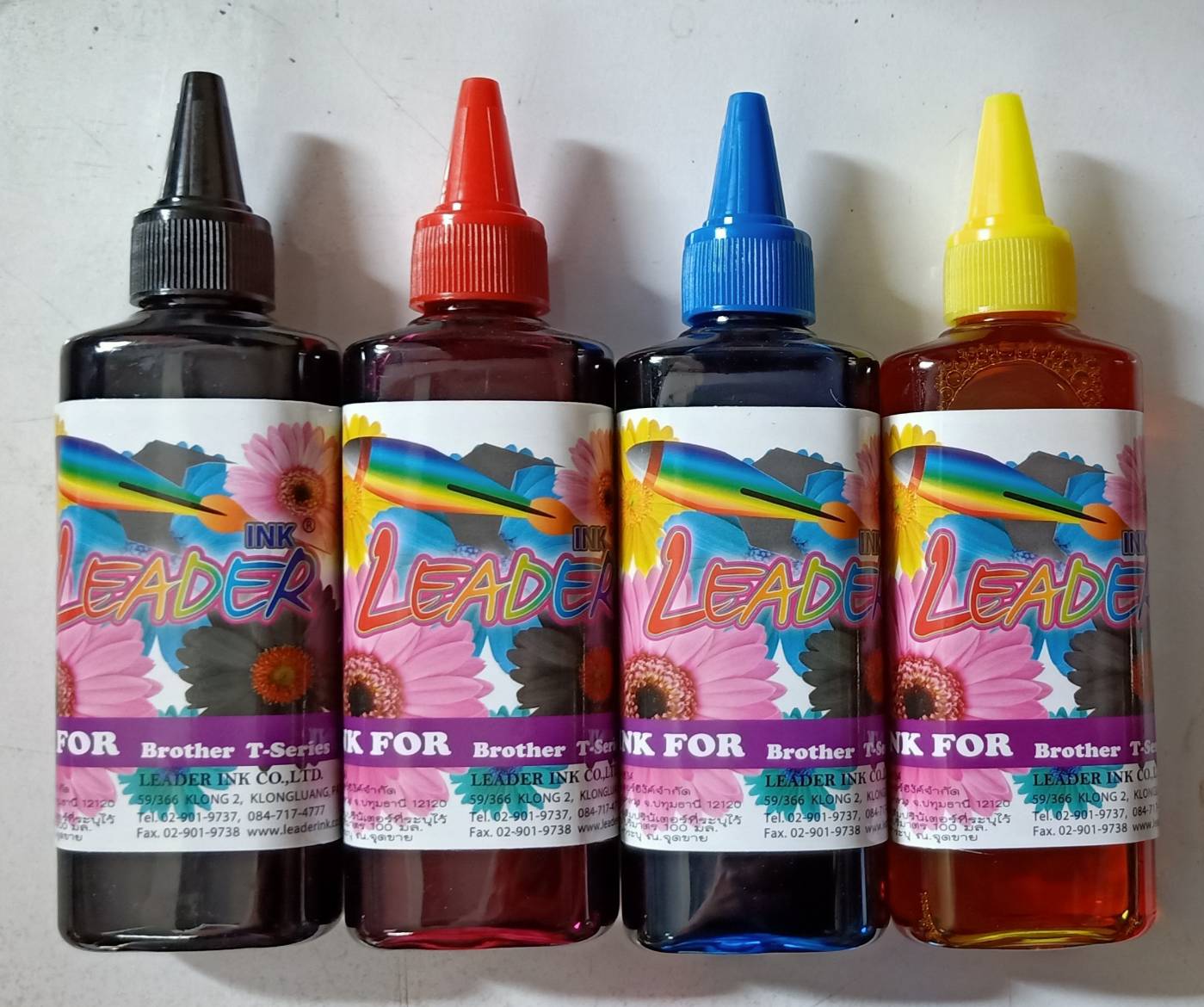 Leaderink หมึกรีฟิว Refill Brother สำหรับ DCP-T300 / DCP-T500W / DCP-T700W / MFC-T800W ราคา 150 บาท*ส่งฟรี
