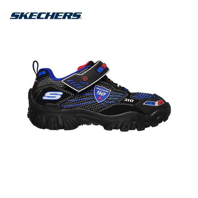 Skechers สเก็ตเชอร์ส รองเท้า เด็กผู้ชาย Shoes - 400020L-BKRB