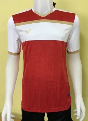 Versus Sport เสื้อกีฬาเวอซุส รุ่น VS710 (สีแดงคาดขาว)