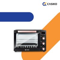 CASIKO เตาอบไฟฟ้า ความจุ 60 ลิตร รุ่น CK-60L สีชมพูดำ