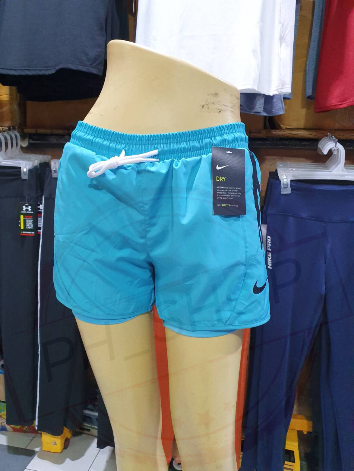 Nikesกางเกงกีฬาขาสั้น มีซับใน ไนกีกางเกงกีฬาขาสั้นหญิง ชาย กางเกงออกกำลังกายหญิง ชาย กางเกงวิ่ง กางเกงฟิตเนส กางกางรัด กางเกงผ้าร่ม