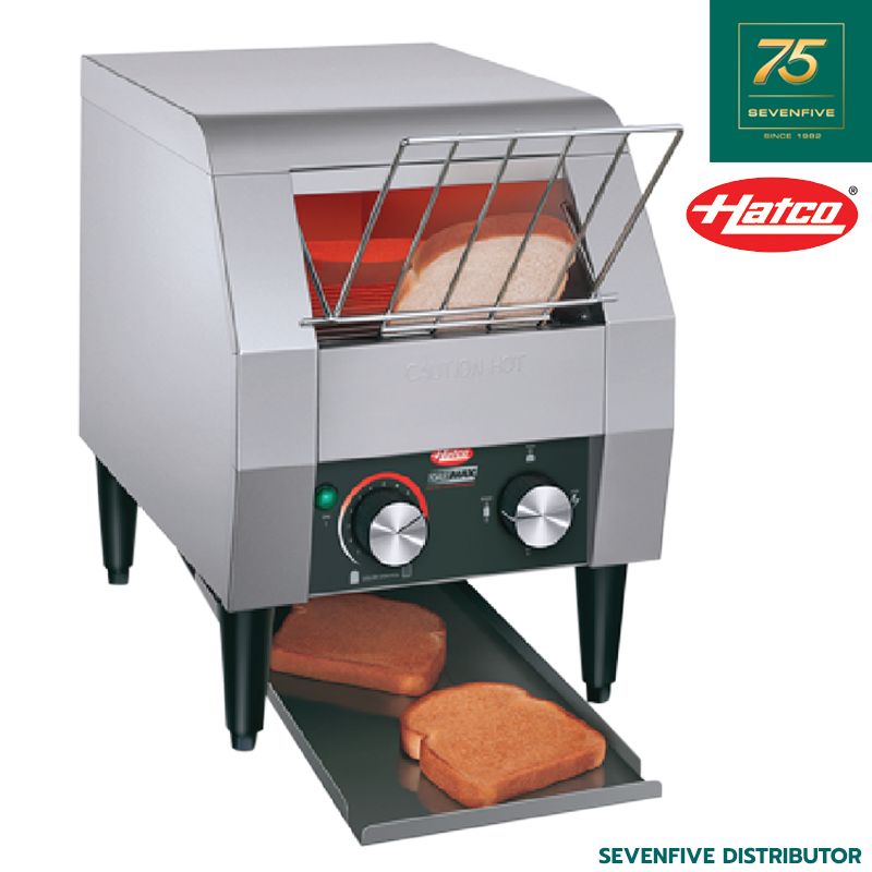 HATCO เครื่องปิ้งขนมปังแบบสายพาน เครื่องปิ้งขนมปังโรงแรม HAT1-TM ราคา 50,751 บาท*ส่งฟรี