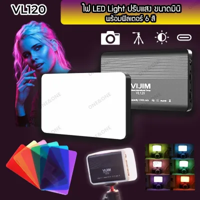 Mini LED Video Light VIJIM VL-120 Phone Camera Fill Lamp Built-in Battery
