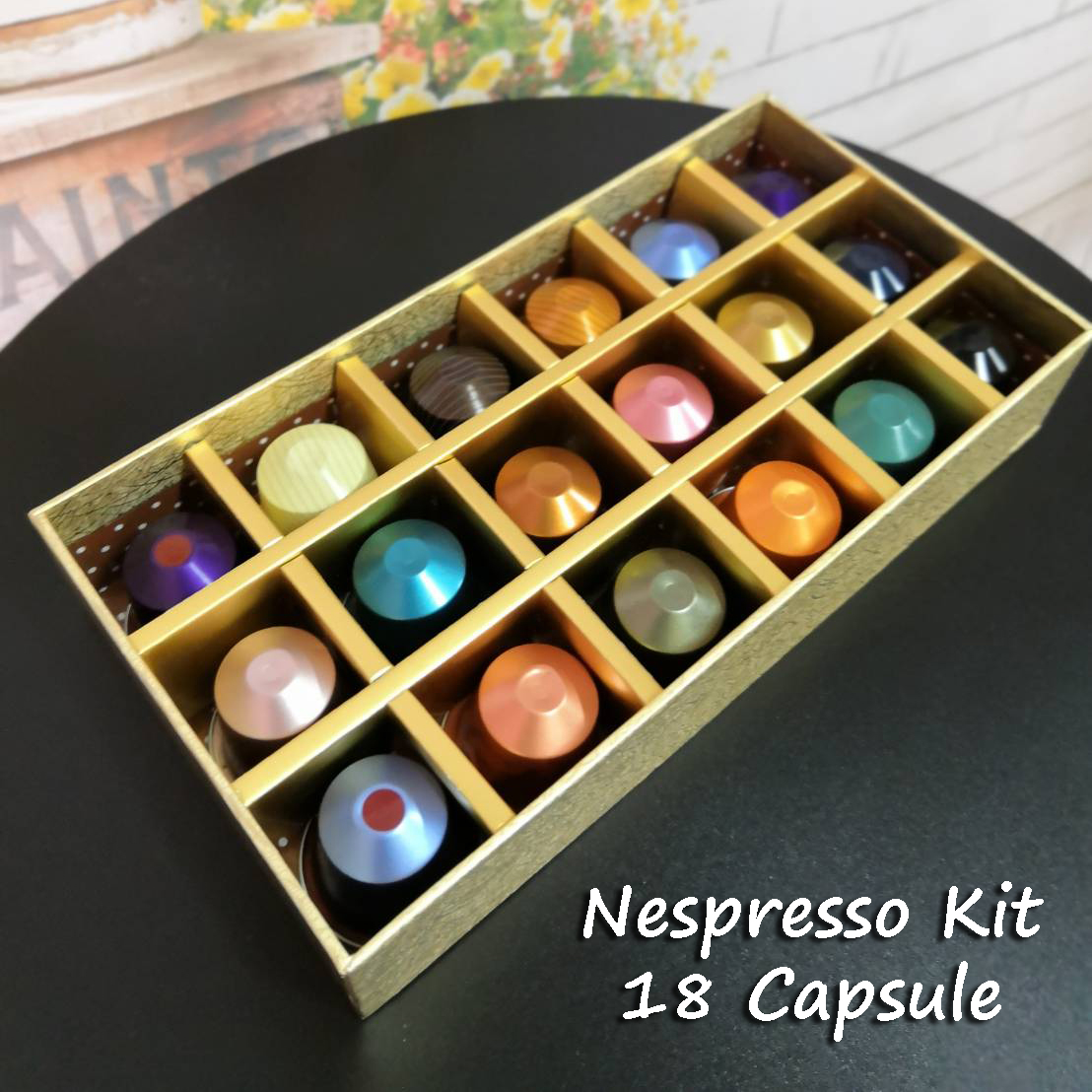 Nespresso Capsule Starter Kit 18 Cap แคปซูลสำหรับเครื่องเนสเพรสโซ
