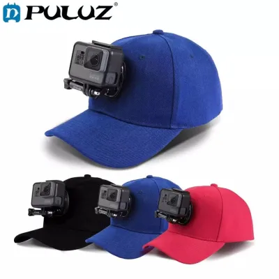 หมวก Cap สำหรับยึดกล้อง Gopro Action Camera / OSMO ACTION / GoPro / SJCAM/ Xiaom Yi ยี่ห้อ PULUZ