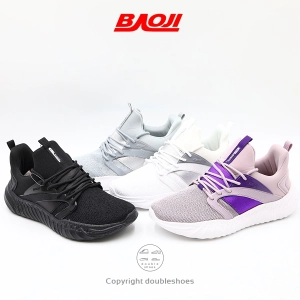 สินค้า BAOJI [BJW630]ของแท้ 100% รองเท้าผ้าใบผู้หญิง รองเท้าวิ่ง รองเท้าออกกำลังกาย  (ดำ/ ขาว /เทา /ม่วง) ไซส์ 37-41