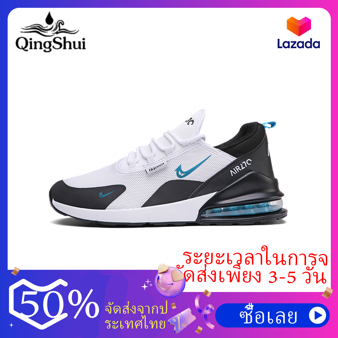 qingshui รองเท้าวิ่งชาย รองเท้าผู้ชาย รองเท้าผู้ชายขนาดพลัส รองเท้าวิ่งน้ำหนักเบาระบายอากาศ ระยะเวลาจัดส่ง รองเท้าผ้าใบผญ 3-5 วัน COD