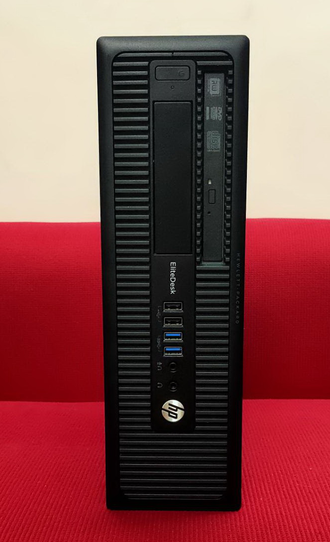 HP Elitedesk 800 G1 sff Pentium G3240 Gen4 th เครื่องพร้อมใช้งานพร้อมวินโดว์10โปรแท้