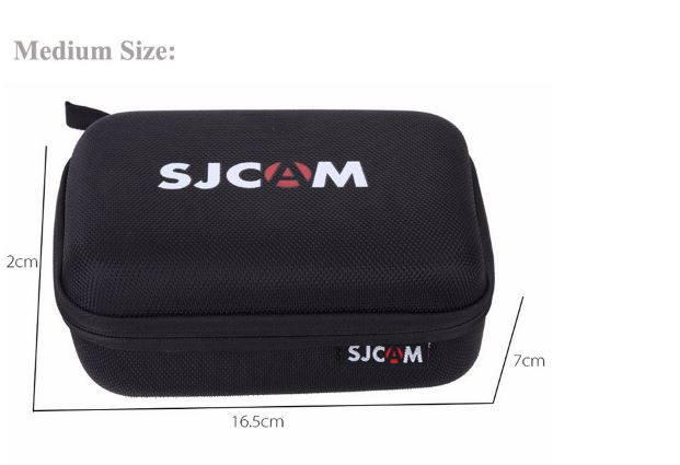 กระเป๋ากล้องแอ็คชั่นแคม  SJCAM SJ4000 SJ5000 ขนาดกลาง M