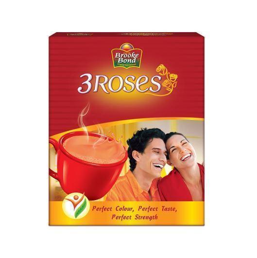 Brooke Bond 3 Roses Dust Tea, Perfect Taste Perfect Strength 250G