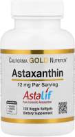 แอสต้าแซนธิน California Gold Nutrition Astaxanthin Astalif Pure Icelandic 12 mg