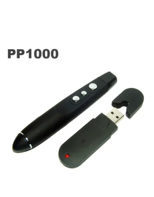 Laser Pointer Presenter 2.4GHz พ้อยเตอร์ รุ่น PP-1000 .