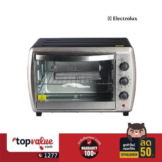 [ทักแชทรับคูปอง] ELECTROLUX เตาอบไฟฟ้า 38ลิตร รุ่น EOT38MXC - GREY