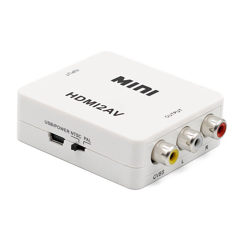 X-Tips HDMI to AV Adapter แปลง HDMI ออก AV รองรับ PAL, NTSC ของแท้ ราคา 490 บาท*ส่งฟรี