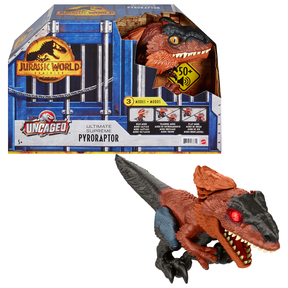 Jurassic World Uncaged Ultimate Pyroraptor-จูราสสิคเวิลด์ อันเคจด์ ไดโนเสาร์ไพโรแรปเตอร์ (GWD70) ราคา 5,950 บาท*ส่งฟรี
