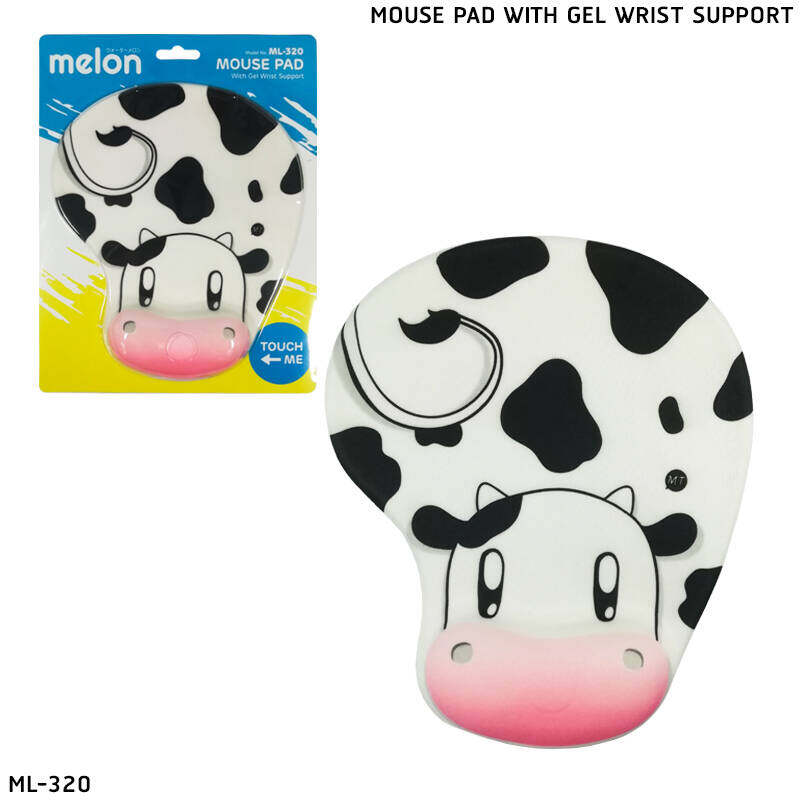 แผ่นรองเม้าส์รองข้อมือลายการ์ตูน Melon รุ่น ML-320 มี 5 ลาย