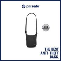 Pacsafe Coversafe V75 RFID Blocking Neck Pouch กระเป๋าสตางค์กันขโมย RFID สำหรับเดินทาง | RFID Blocking
