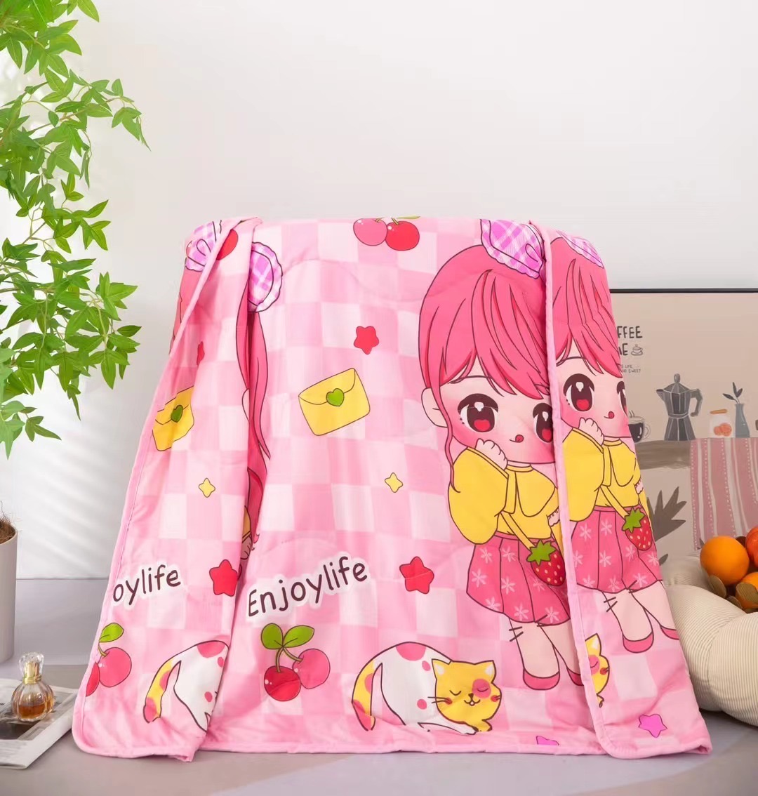 สุดพิเศษ【ผ้าห่มเด็ก】ขนาด 150*110 ผ้าห่มเด็ก ผ้าห่มเครื่องปรับอากาศสำหรับเด็ก ผ้าห่มฤดูร้อน ผ้าห่มการ์ตูนน่ารักๆ 💥 พร้อมส่ง 💥