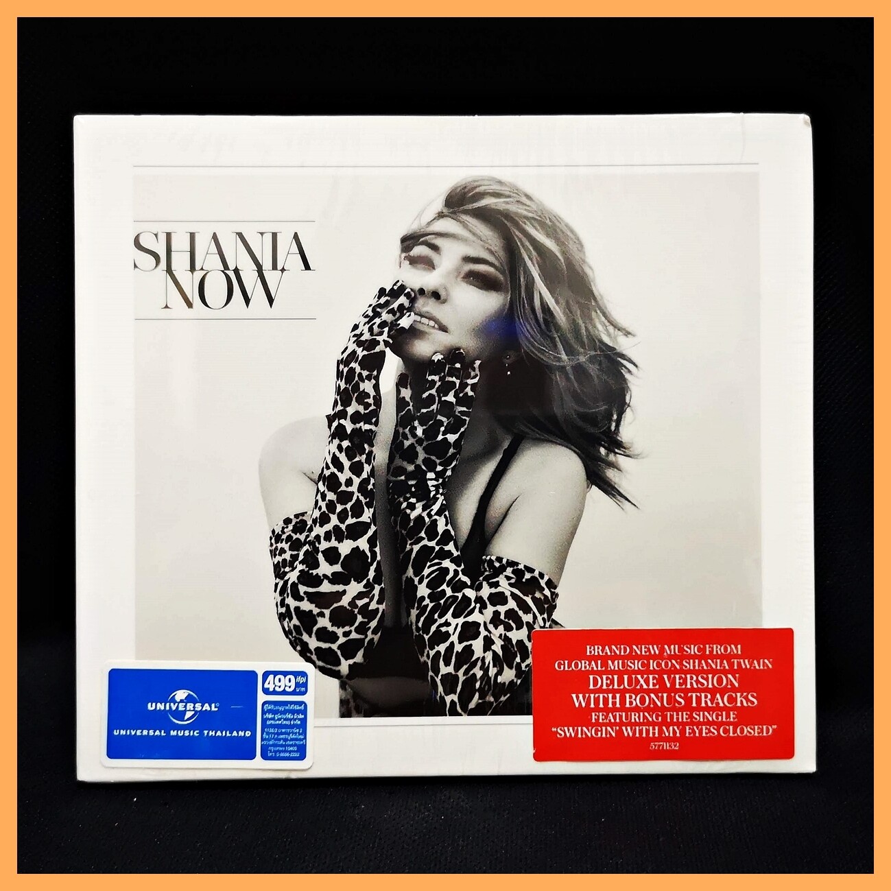 CD เพลง Shania Twain ‎- Now (Deluxe Edition, Digipak) (แผ่นมือหนึ่ง) กลับมาทวงบัลลังก์ ราชินีเพลงคันทรีป๊อป