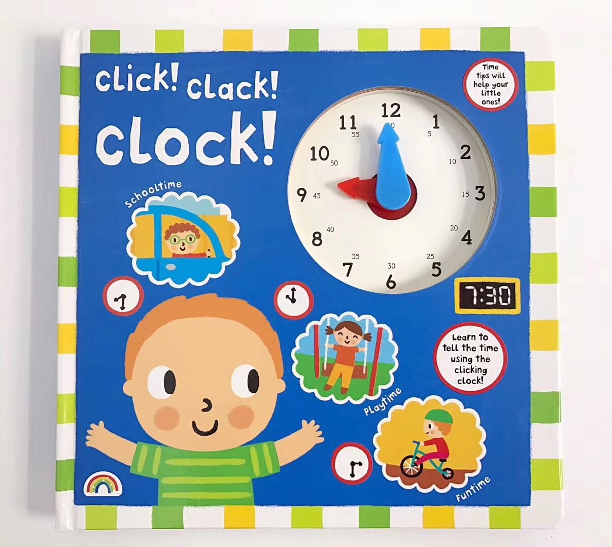 (In Stock) พร้อมส่ง! Big Book เล่มใหญ่จุใจ Click! Clack! Clock! มาเรียนเรื่องเวลากันเถอะ