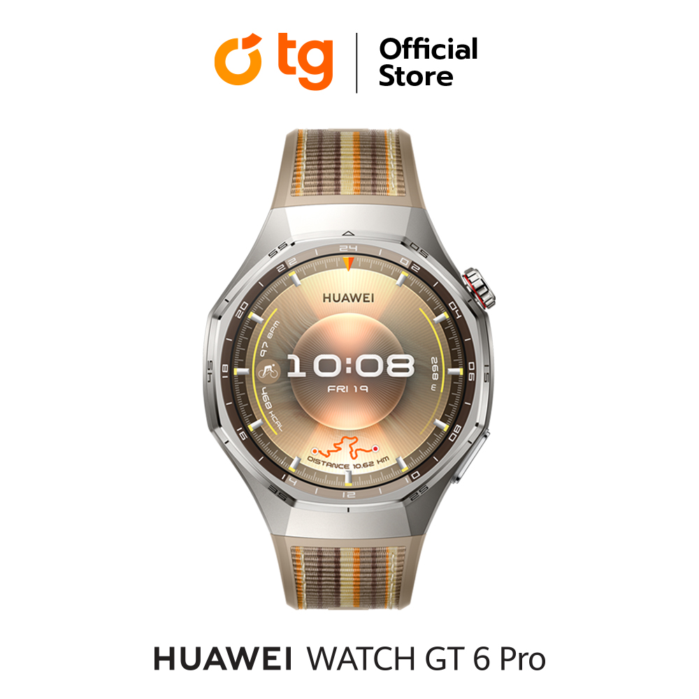 Smartwatch Huawei Watch Gt 6 Pro Wearable Device L Pro-Level Outdoor Sports Mode* | Advanced Health Management* | The Battery Can Be Used for up to 21 Days (1 Year Warranty) by Tg ราคา 10,490 บาท*ส่งฟรี